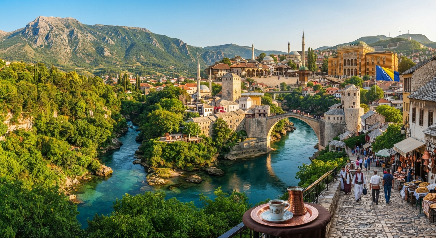 Bosna-Hersek Gezi Rehberi : Başçarşı'dan Mostar Köprüsü'ne Vizesiz Tarih
