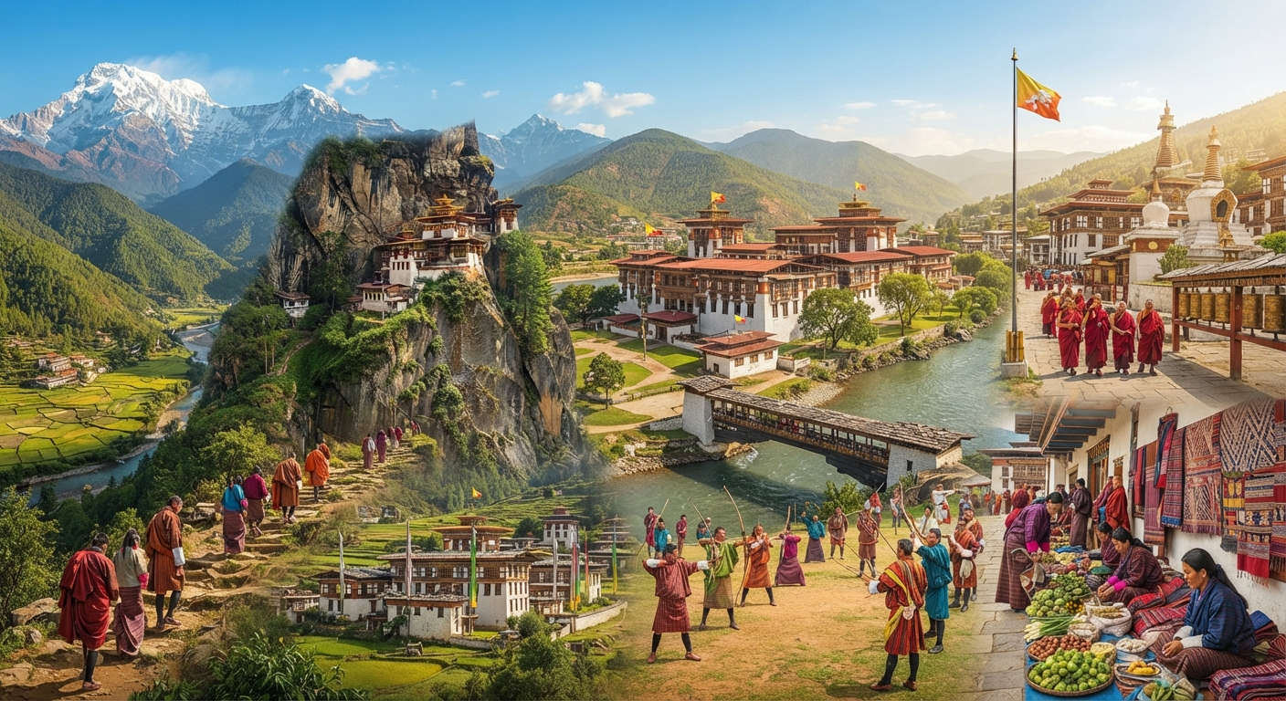 Butan Gezi Rehberi : Mutluluk Krallığında Kaplan Yuvası ve Himalaya Dzongları