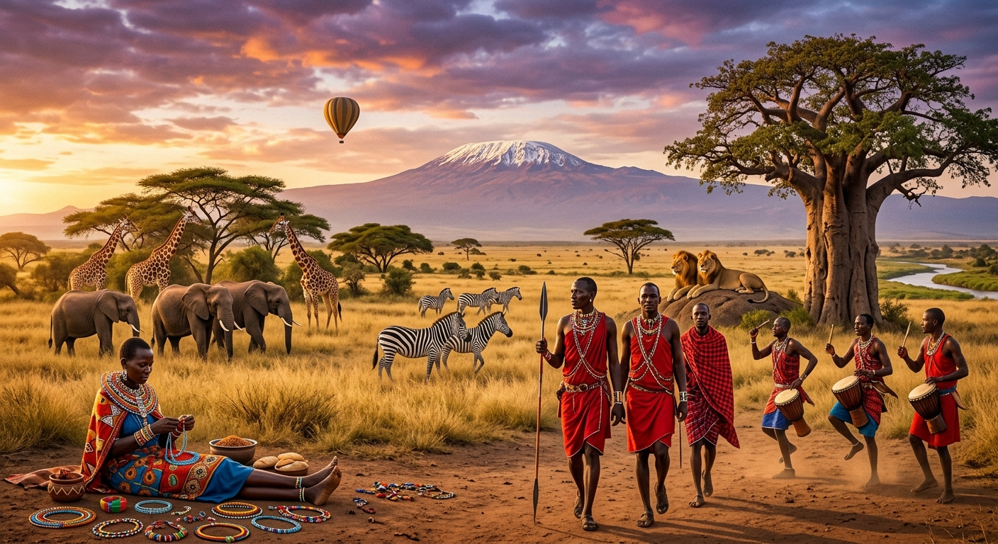 Kenya Gezi Rehberi : Masai Mara Büyük Göçünden Hint Okyanusu Kıyılarına