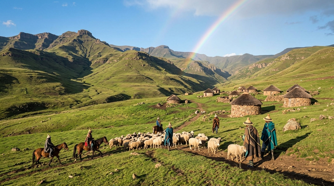 Lesotho Gezi Rehberi : Gökyüzündeki Krallık, At Sırtında Safariler ve Donmuş Şelaleler