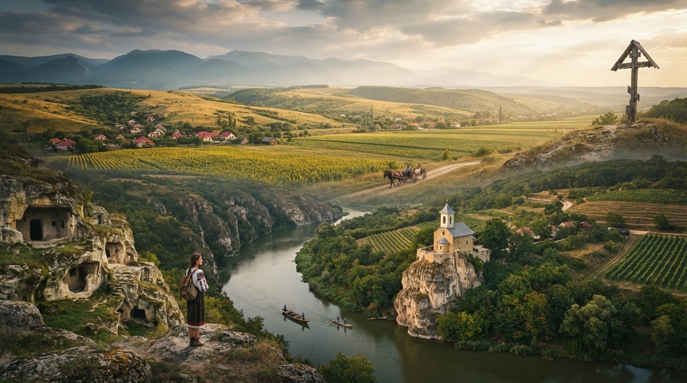 Moldova Gezi Rehberi : Devasa Yer Altı Şarap Şehirleri, Manastırlar ve Dinyester Kıyıları