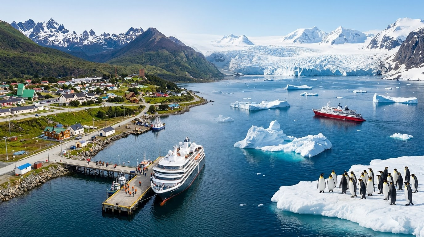 Puerto Williams Limanı Antarktika Gezi Rehberi : Navarino Adası'ndan Horn Burnu ve Fiyortlar