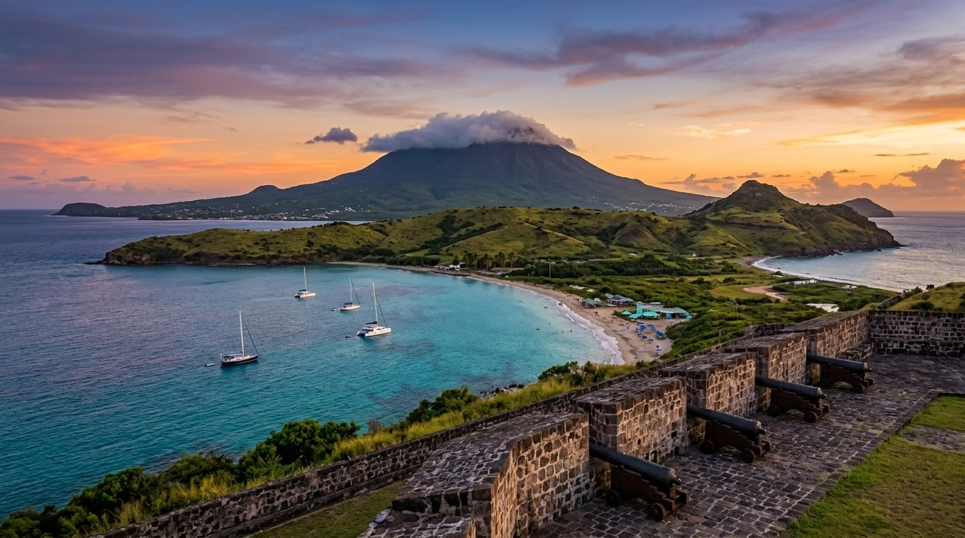 Saint Kitts ve Nevis Gezi Rehberi : Karayip Şeker Mirası, Kaleler ve Yeşil Tepeler