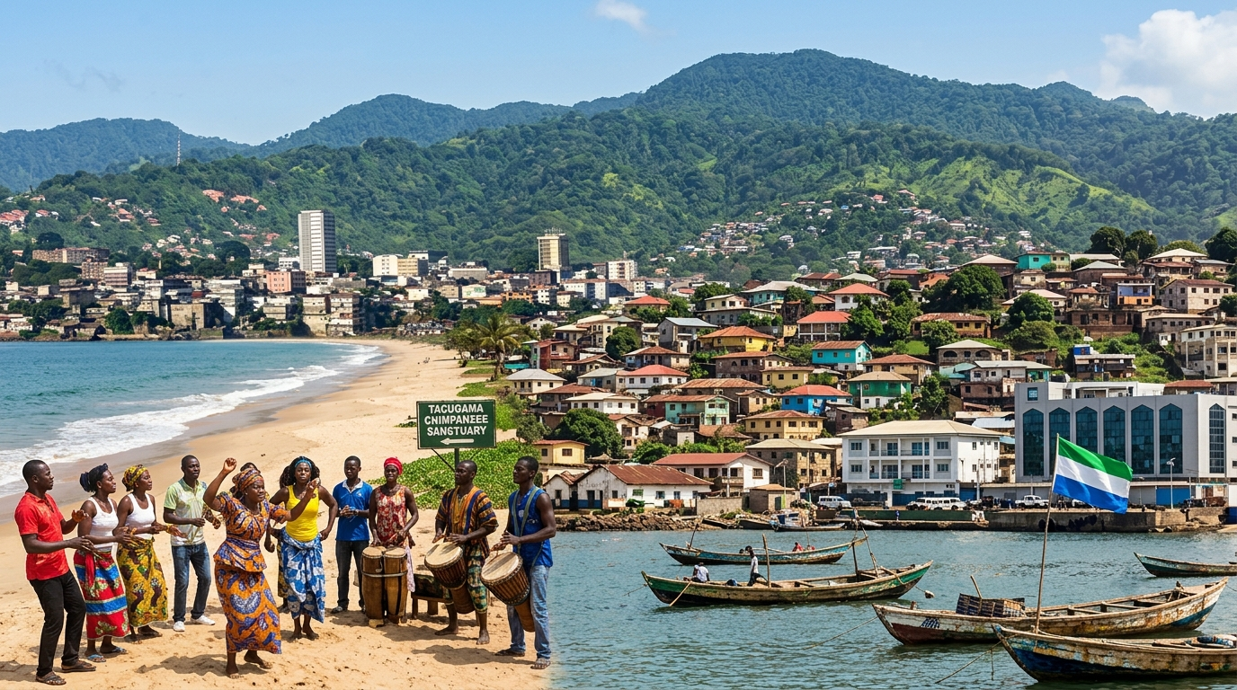 Sierra Leone Gezi Rehberi : Özgürlük Sahili, Zümrüt Kumsallar ve Balıkçı Köyleri