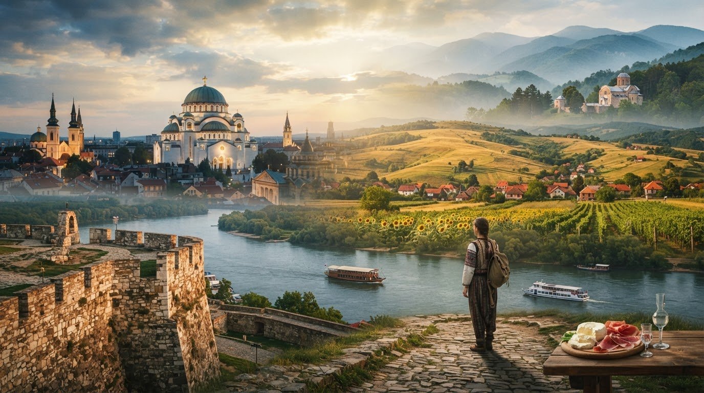 Sırbistan Gezi Rehberi : Beyaz Şehir Belgrad, Tuna Fiyortları ve Canlı Balkan Enerjisi