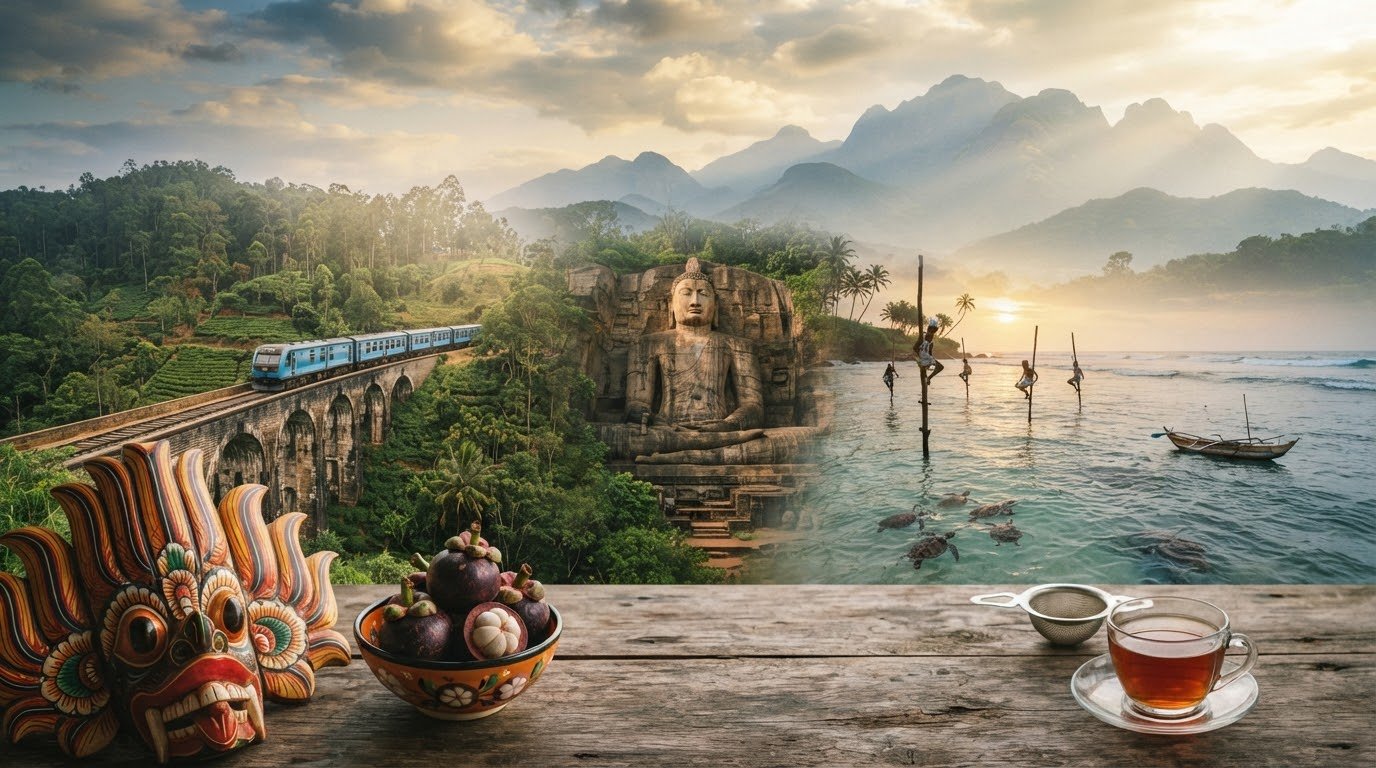 Sri Lanka Gezi Rehberi : Hint Okyanusu'nun İncisi, Çay Tepeleri ve Sigiriya Aslanı