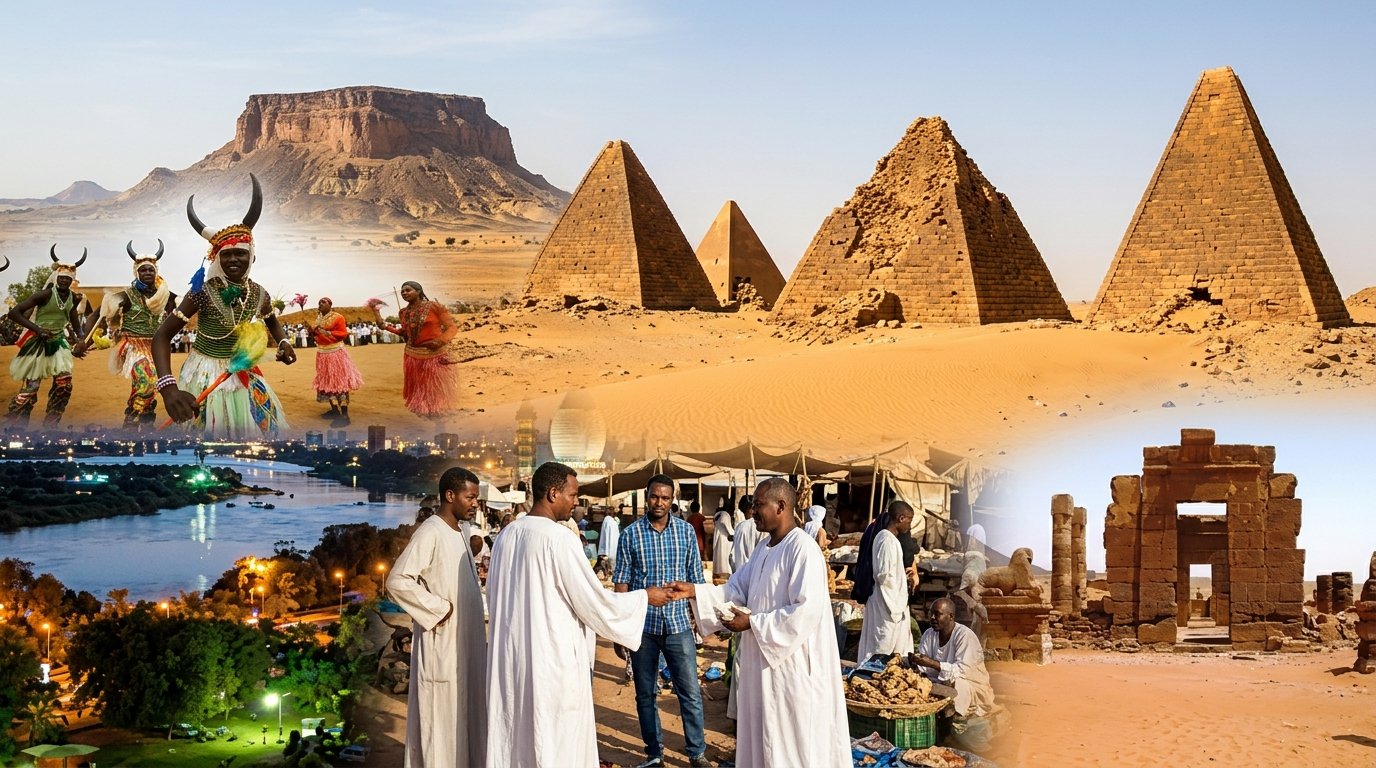 Sudan Gezi Rehberi : Nil'in Kavşağında Siyah Piramitler ve Nubya Mirası