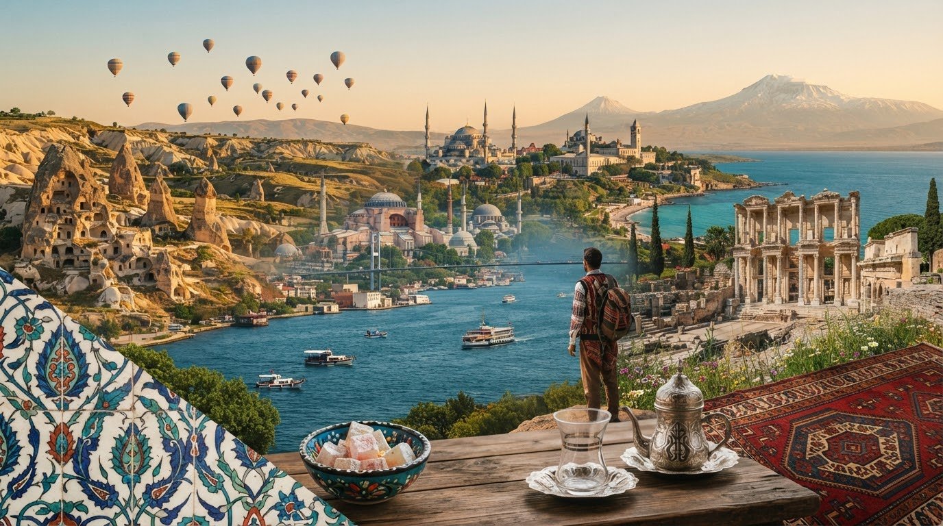 Türkiye Gezi Rehberi: İki Kıtanın Kesiştiği Medeniyetler ve Doğa Cenneti
